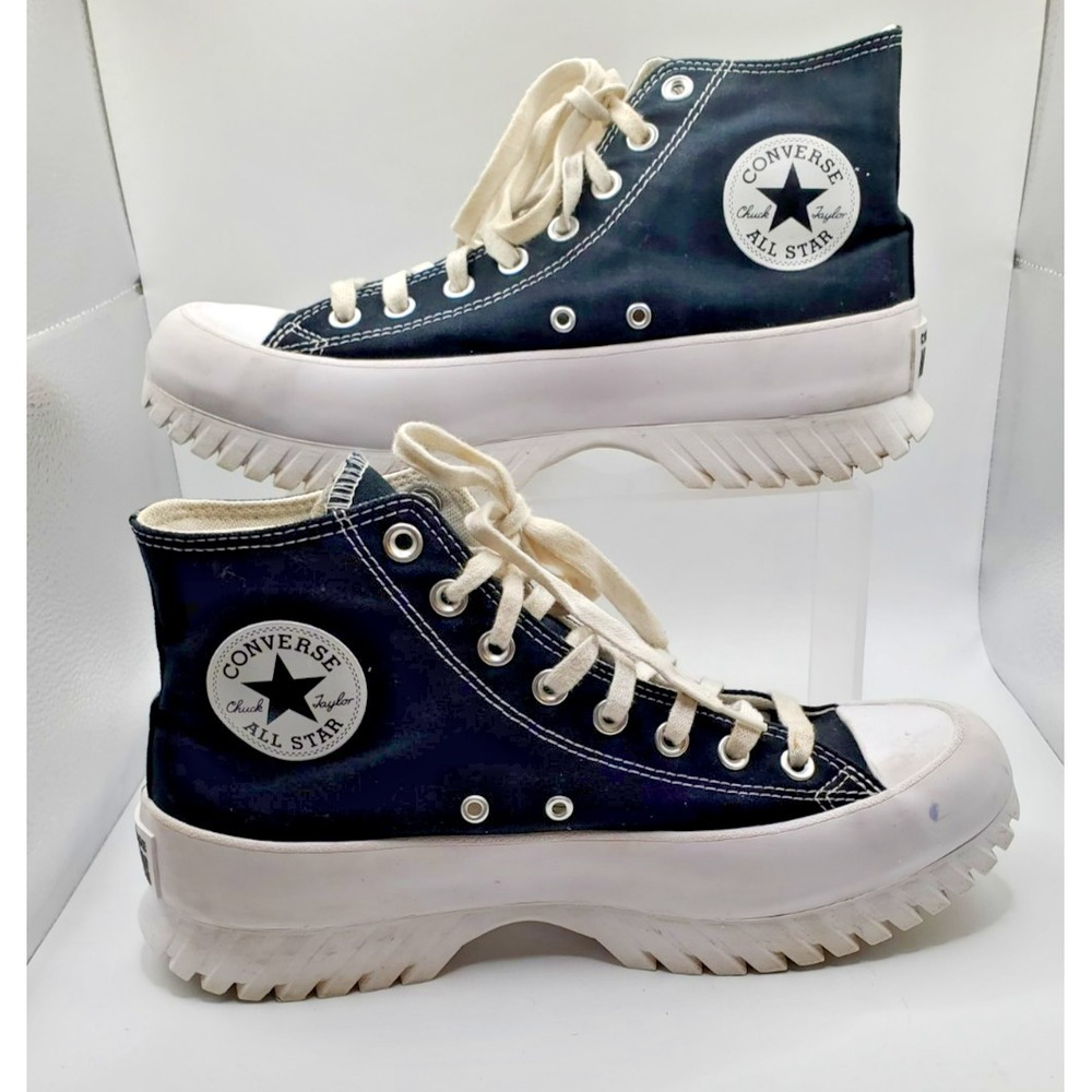 Converse Chuck Taylor All Star Mens 8.5 Women's 10.5 Lace Up Blue Shoes